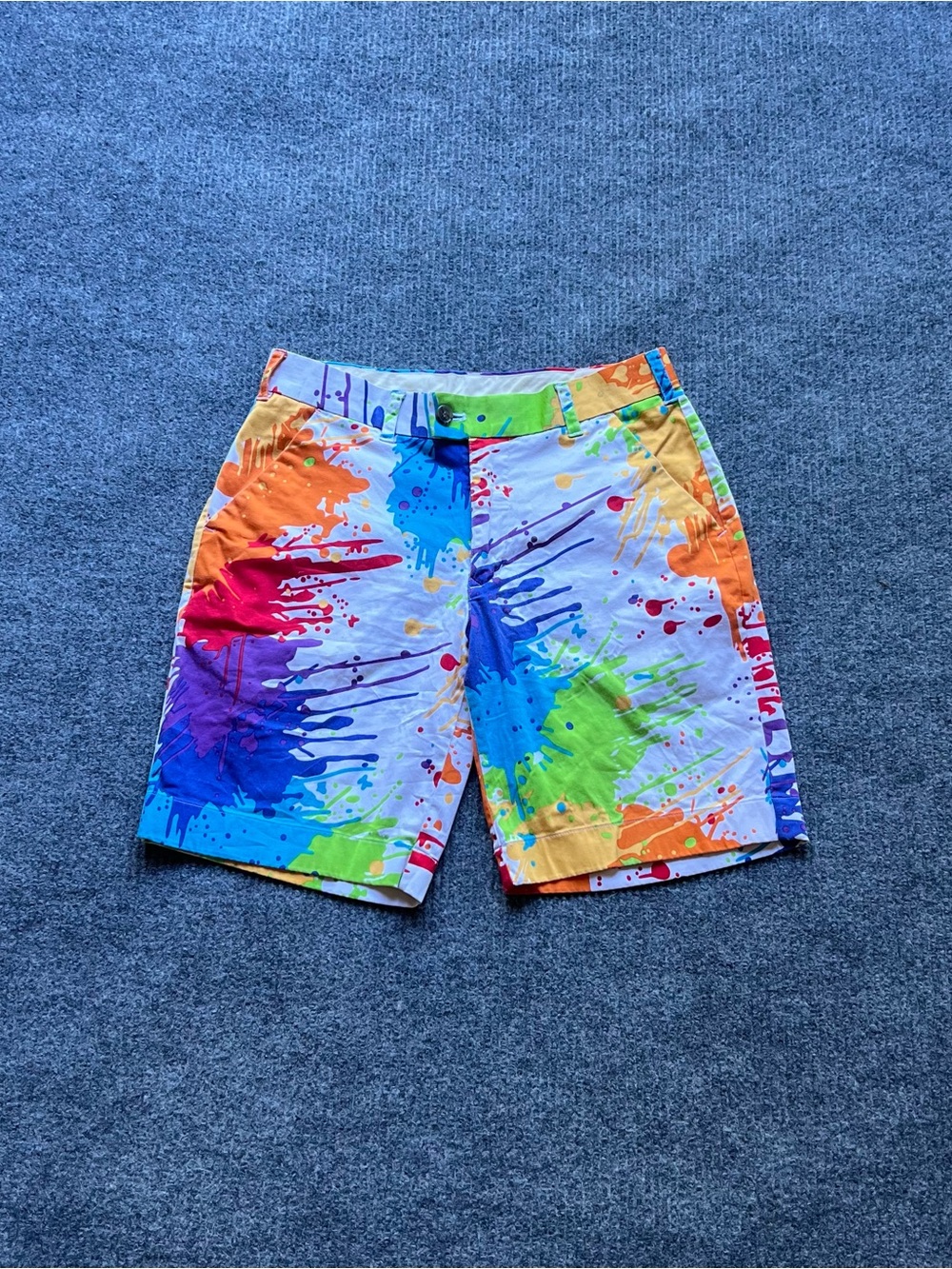 Loudmouth John Daly Paint Splatter Golf Shorts